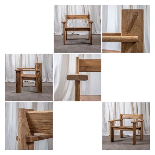 Se suma a la colección el nuevo Sillón CHACHA. Completamente fabricado en madera maciza, es resistente, fuerte y te va a acompañar en miles de momentos de la vida.

Buscábamos una línea amable y cálida que se pueda adaptar a distintos usos, tanto interiores como semi cubiertos, por eso desarrollamos un diseño simple, astuto y atemporal.

Ya disponible en la web y para que lo pruebes en nuestro local de Chacarita!